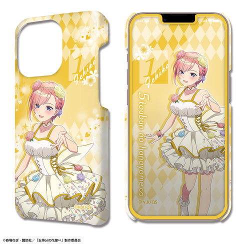 『五等分の花嫁∽』デザジャケット iPhone 13 Proケース&保護シート デザイン01(中野一花/花の妖精ver.)【描き下ろし】